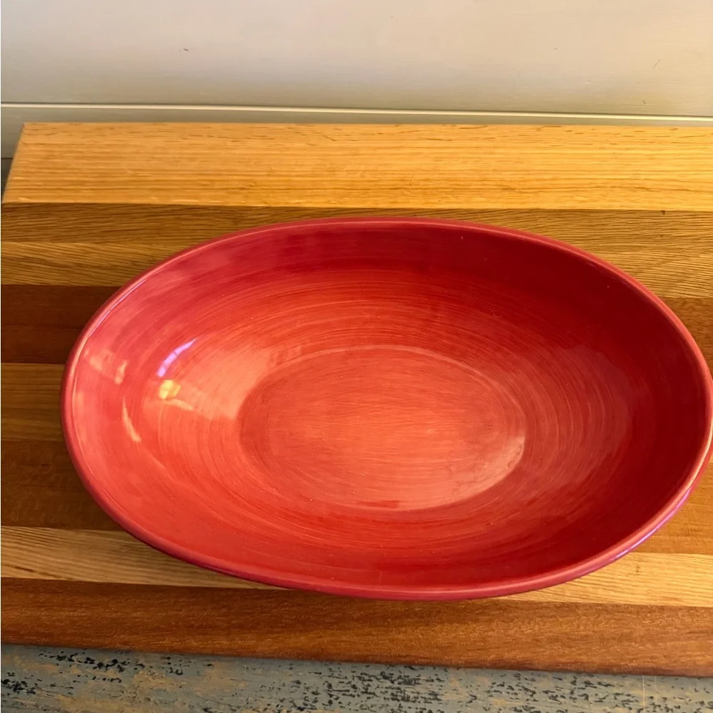 Pflatzgraff Oval Serving Dish Paradise Flame